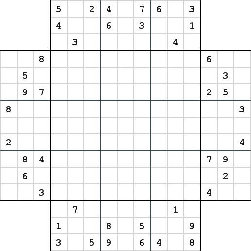 Flower Sudoku - Medium 